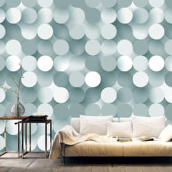 Papier peint intissé Fonds et Dessins In The Net of Grey - PD13886-400-280