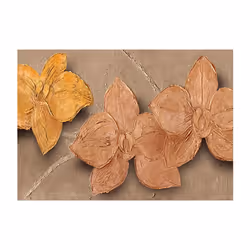 Planete Discount PD13557-300-210 papier-peint Papier peint non tissé Orange