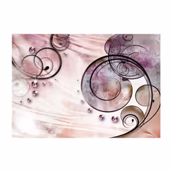 Papier peint intissé Fonds et Dessins Pink Rhapsody - PD13899-400-280