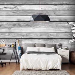 Planete Discount PD13902-400-280, Papier peint non tissé, Gris, Gris, Leaden Dawn, 4000 mm, 50 cm