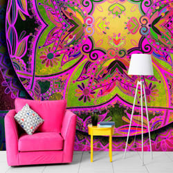Papier peint intissé Orient Mandala: Pink Expression - PD14245-400-280