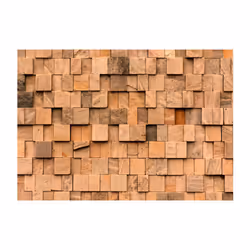 Planete Discount PD13918-100-70 papier-peint Papier peint non tissé Beige, Orange