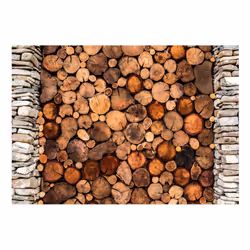 Papier peint intissé Fonds et Dessins Wooden Gate - PD13933-400-280