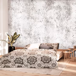 Planete Discount PD13937-400-280, Papier peint non tissé, Gris, Blanc, Blanc, Gris, Urban Style: Concrete, 4000 mm, 50 cm