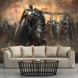Papier peint intissé Fantaisie Black rider - PD13423-400-280