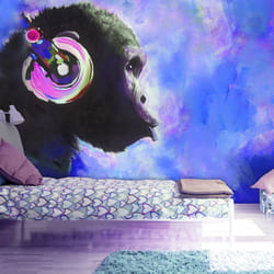 Papier peint intissé Animaux Blue Melody - PD13242-400-280