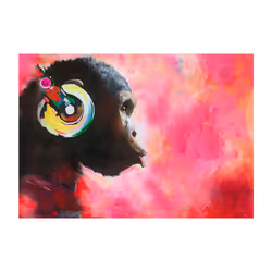 Papier peint intissé Animaux Music World - PD13243-400-280