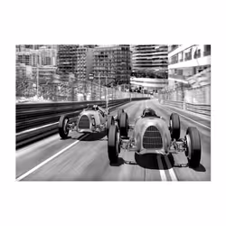Papier peint intissé Vintage et Retro Monte Carlo Race - PD15040-400-280