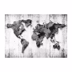 Planete Discount PD13347-100-70 papier-peint Papier peint non tissé Noir, Blanc