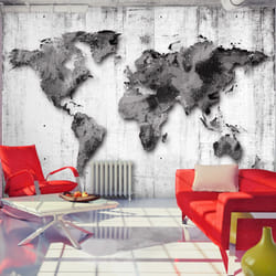 Planete Discount PD13347-350-245 papier-peint Papier peint non tissé Noir, Blanc