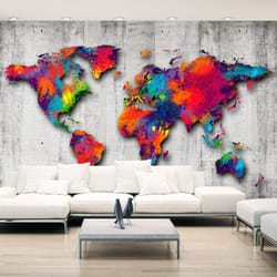 Planete Discount PD13349-250-175 papier-peint Papier peint non tissé Gris