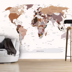 Planete Discount PD13355-400-280, Papier peint non tissé, Crème, Crème, 120 g/m², Where Today?, 4000 mm