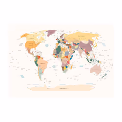 Planete Discount PD13356-200-140 papier-peint Papier peint non tissé Multicolore