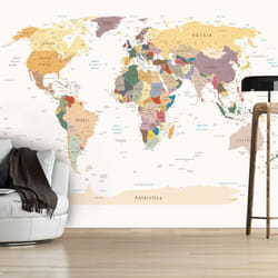 Planete Discount PD13356-100-70 papier-peint Papier peint non tissé Multicolore