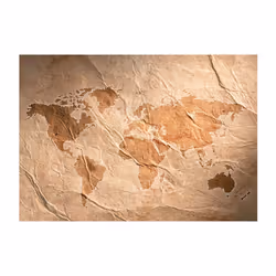 Planete Discount PD13357-100-70 papier-peint Papier peint non tissé Beige