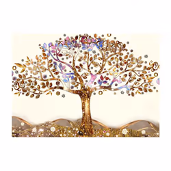 Planete Discount PD13125-350-245 papier-peint Papier peint non tissé Crème, Jaune
