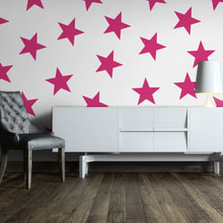 Papier peint intissé Fonds et Dessins Pink Star - PD13941-400-280