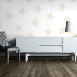 Papier peint intissé Fonds et Dessins Beige Star - PD13943-400-280