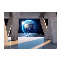 Papier peint intissé Paysages Moon Walk - PD14340-400-280