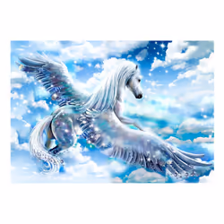 Planete Discount PD13245-300-210 papier-peint Papier peint non tissé Bleu, Blanc