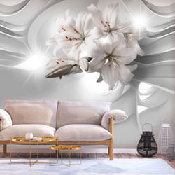 Papier peint intissé Fleurs Lilies in the Tunnel - PD13558-400-280