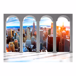 Papier peint intissé Ville et Architecture Pillars and New York - PD14830-400-280
