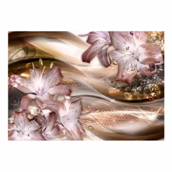 Planete Discount PD13126-350-245 papier-peint Papier peint non tissé Beige, Violet