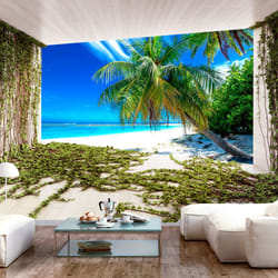 Papier peint intissé Paysages Beach and Ivy - PD14347-400-280