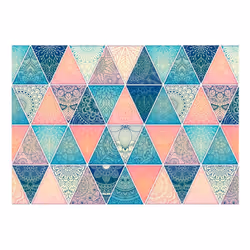 Papier peint intissé Fonds et Dessins Oriental Triangles - PD13951-400-280