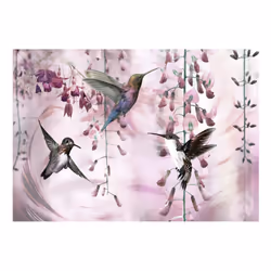 Planete Discount PD13252-200-140 papier-peint Papier peint non tissé Beige, Rose