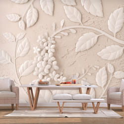 Planete Discount PD13562-100-70 papier-peint Papier peint non tissé Beige