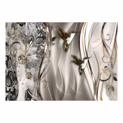 Planete Discount PD13128-300-210 papier-peint Papier peint non tissé Gris