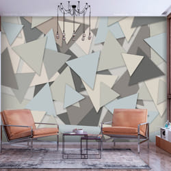 Papier peint intissé Fonds et Dessins Geometric Puzzle - PD13961-400-280