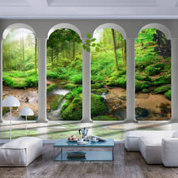 Papier peint intissé Paysages Pillars and Forest - PD14352-400-280