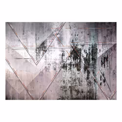Planete Discount PD13963-100-70 papier-peint Papier peint non tissé Gris, Rose