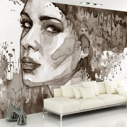 Papier peint intissé Personnes Black Lady - PD14598-400-280