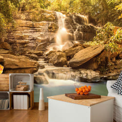 Papier peint intissé Paysages Sunny Waterfall - PD14358-400-280