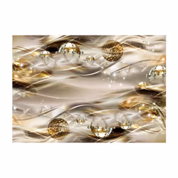 Papier peint intissé Abstractions Golden Nebula - PD13131-400-280