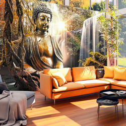 Papier peint intissé Orient Waterfall of Contemplation - PD14253-400-280