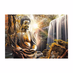 Papier peint intissé Orient Waterfall of Contemplation - PD14253-400-280