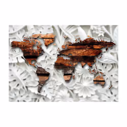 Planete Discount PD13366-150-105 papier-peint Papier peint non tissé Blanc