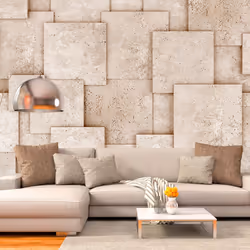 Planete Discount PD13972-400-280, Papier peint non tissé, Beige, Beige, Industrial Dream, 4000 mm, 50 cm