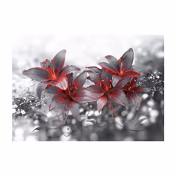Papier peint intissé Fleurs Shadow of Passion - PD13579-400-280