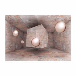 Papier peint intissé Abstractions Pink Box - PD13132-400-280