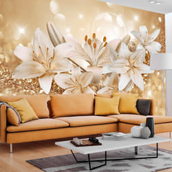 Planete Discount PD13582-100-70 papier-peint Papier peint non tissé Beige, Crème, Jaune