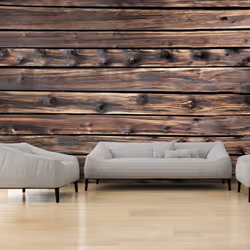 Planete Discount PD13974-400-280, Papier peint non tissé, Noir, Noir, Wooden Warmth, 4000 mm, 50 cm