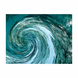 Planete Discount PD13137-300-231 papier-peint Papier peint non tissé Bleu, Gris, Turquoise