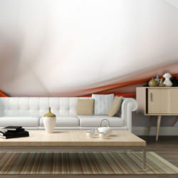 Papier peint intissé Abstractions Elegant orange design - PD13138-400-309