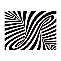 Planete Discount PD13139-350-270 papier-peint Papier peint non tissé Noir, Blanc