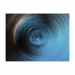 Planete Discount PD13145-350-270 papier-peint Papier peint non tissé Noir, Bleu